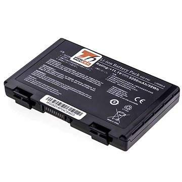T6 power Asus K50, K51, K40, K41, K70, K60, K61, F52, X70 serie, 5200mAh