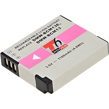

T6 power Panasonic DMW-BCM13, 1100mAh, černá