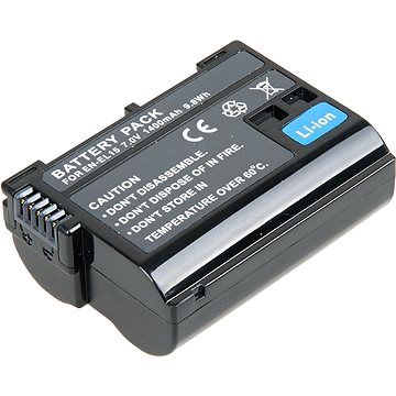

T6 power Nikon EN-EL15, 1400mAh, černá