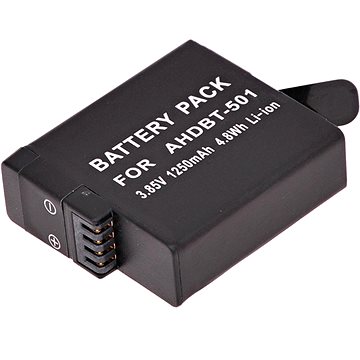 

T6 power GoPro Hero 5 Black, Hero 6 Black, 1250mAh, černá