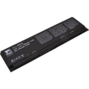

T6 Power pro notebook Dell 451-BBFW, Li-Poly, 7,4 V, 6000 mAh (44 Wh), černá