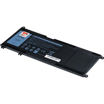 T6 Power pro notebook Dell 33YDH, Li-Poly, 15,2 V, 3680 mAh (56 Wh), černá