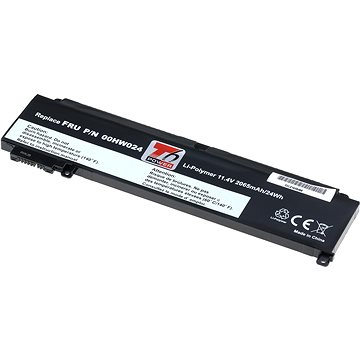 

T6 Power pro Lenovo ThinkPad T470s 20JT, Li-Poly, 11,4 V, 2065 mAh (24 Wh), černá