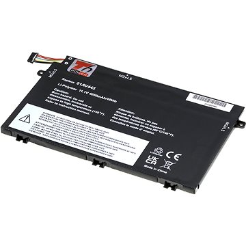 T6 Power pro Lenovo ThinkPad E485 20KU, Li-Poly, 11,1 V, 4050 mAh (45 Wh), černá