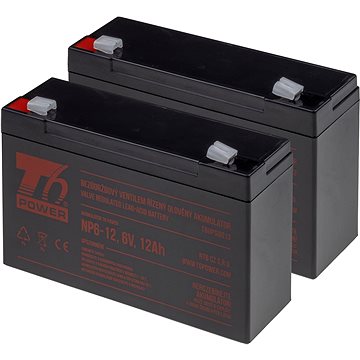 

Sada baterií T6 Power pro APC Back-UPS BK600I, VRLA, 6 V