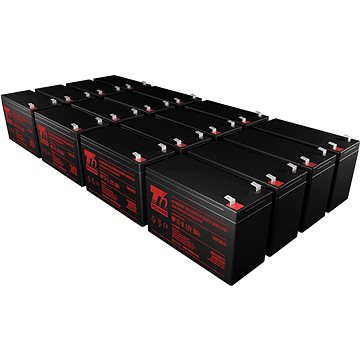 Sada baterií T6 Power pro Dell 5600W Rack UPS, VRLA, 12 V