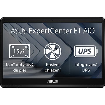 

ASUS ExpertCenter E1 E1600WKAT-BD088M Black dotykový + vestavěný zdroj (UPS)
