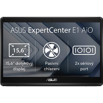 

ASUS ExpertCenter E1 E1600WKAT-BA041M Black dotykový
