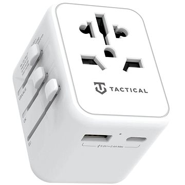 

Tactical PTP Travel Adapter White