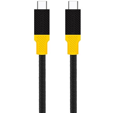 Tactical BlackBird Kabel USB4 1m Black/Yellow