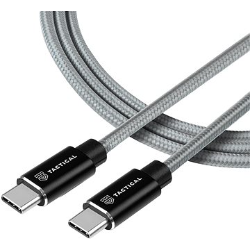 

Tactical Fast Rope Aramid Cable USB-C/USB-C 100W 20V/5A 0.3m Grey