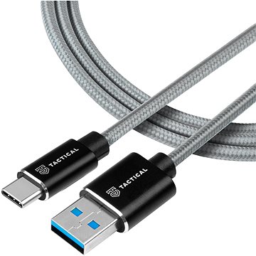 

Tactical Fast Rope Aramid Cable USB-A/USB-C 1m Grey