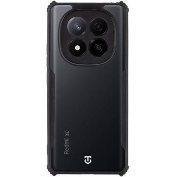 

Tactical Quantum Stealth Kryt pro Xiaomi Redmi Note 14 Pro+ 5G Clear/Black