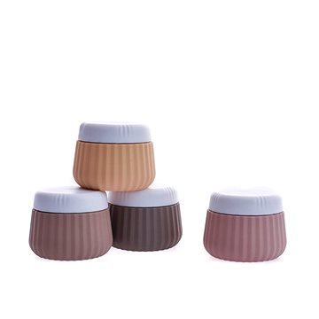 

Take it shop Silikonové cestovní kelímky, 30 ml - sada 4 ks, meruňkové