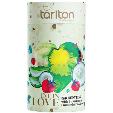 

Tarlton Green Love Strawberry, Cucumber & Aloe vera papír 100 g
