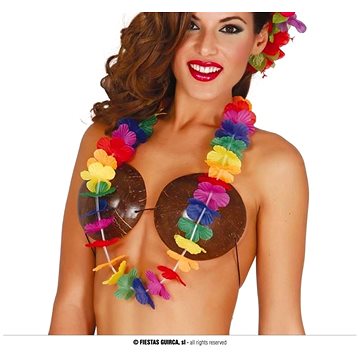 

Guirca Havajský věnec barevný - hawaii - 90 cm