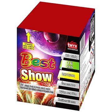 

Tarra Ohňostroj - Baterie výmetnic best show 16 ran