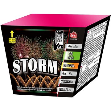 

Tarra Ohňostroj - Baterie výmetnic storm 36 ran
