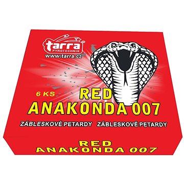 

TARRA Záblesková petarda red anakonda 6 ks