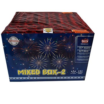

Tarra Ohňostroj - baterie výmetnic mixed box 2 - 57 ran