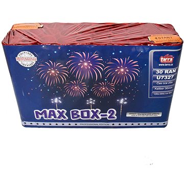 

Tarra Ohňostroj - baterie výmetnic max box 2 - 30 ran