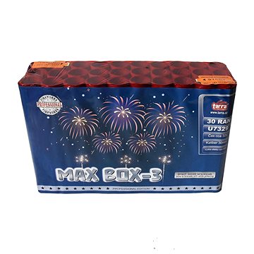 

Tarra Ohňostroj - baterie výmetnic max box 3 - 30 ran
