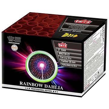 

Tarra OhňostroJ - baterie výmetnic - rainbow dahlia 27 ran