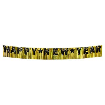 

GODAN Happy new year Zlaté pozadí 180 × 22 cm