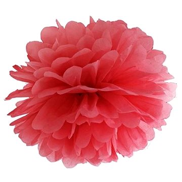 

PARTYDECO Papírový pompom 35 cm červený