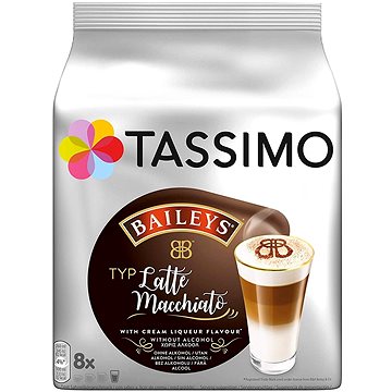 

TASSIMO kapsle Latte Macchiato Baileys 8 nápojů