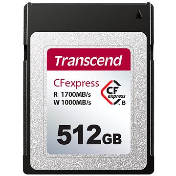 

Transcend CFexpress 820 Type B 512GB PCIe Gen3 x2