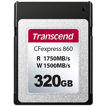 

Transcend CFexpress 860 Type B 320GB PCIe Gen3 x2