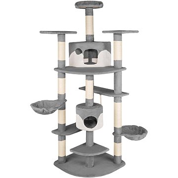 

Kočičí škrabadlo Nelly 204 cm šedé/bílé