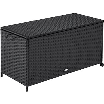 

TECTAKE Zahradní úložný box, černý 117 × 54 × 64 cm