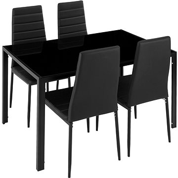 

Jídelní set Berlin 4+1 černý