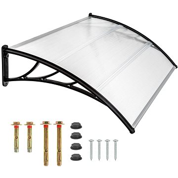 

TECTAKE Vchodová stříška, oblouková 120 cm