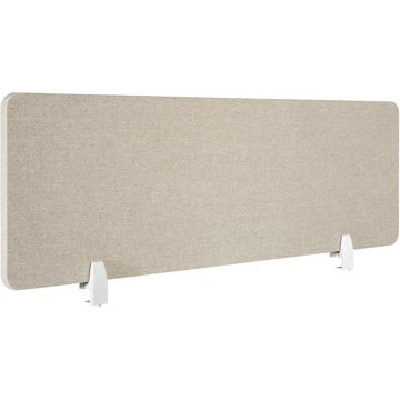 

TECTAKE Noisy akustická přepážka na stůl, 143 cm, béžová