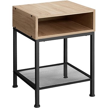 

Noční stolek Harlow 40,5x40,5x52,5cm - Industrial světlé dřevo, dub Sonoma