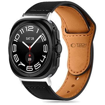 

Tech-Protect Leatherfit na Samsung Galaxy Watch Ultra, 47 mm, černý