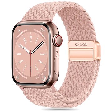 

Tech-Protect Nylon Mag na Apple Watch 42 / 44 / 45 / 49 mm, dusty rose