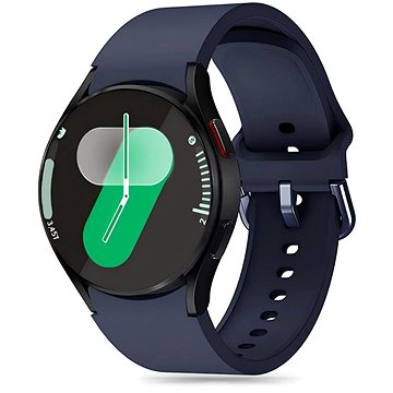 

Tech-Protect Silicone na Samsung Galaxy Watch 4 / 5 / 5 Pro / 6 / 7 / FE, tmavě modrý