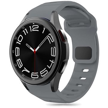 

Tech-Protect Silicone Line na Samsung Galaxy Watch 4 / 5 / 5 Pro / 6 / 7 / FE, šedý