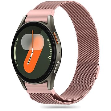 

Tech-Protect Milanese na Samsung Galaxy Watch 4 / 5 / 5 Pro / 6 / 7 / FE, růžové zlato
