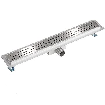 

tectake sprchový odtokový žlábek nerezový, 60 cm