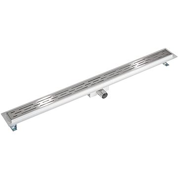 

tectake sprchový odtokový žlábek nerezový, 100 cm