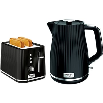 

Tefal KO250830 Loft černá + Topinkovač Tefal TT761838 Loft 2S
