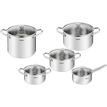 

Tefal Sada nerez nádobí 10 ks Cook Eat B921SA55