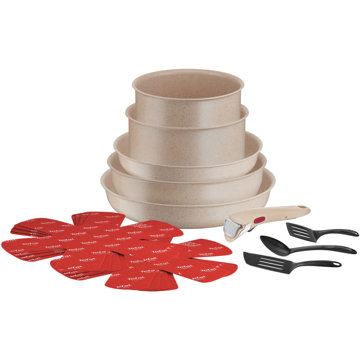 

Tefal Sada nádobí 17 ks Delight Ingenio L7839002