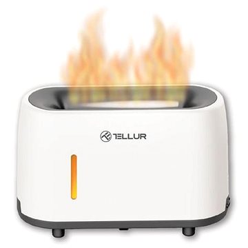 

Tellur flame aroma difuzér, 240 ml, LED, bílá