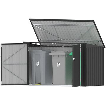 

Tepro Store úložný box na popelnice 3 × 240 l, Max